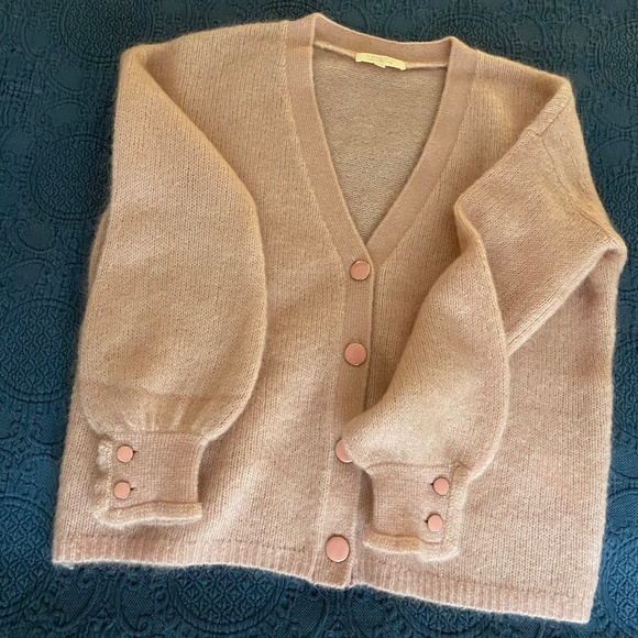 Sezane Mia Cardigan (XS) Soft Pink - Picture 6 of 9